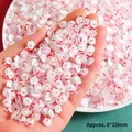 Miniature Santa Claus resin charms 8x10mm size for DIY crafts and festive nail art - 1 Piece / Mini Santa Claus Head