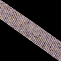 2.5mm square purple and yellow crystal stone beads strand for jewelry making - Ametrine