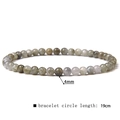 4mm/19cm Flash Stone (Labradorite)
