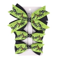 Set di fermagli per capelli a fiocco di Halloween verdi con ragni e cappelli da strega - 5# Ragno Verde Set da 3 Pezzi