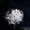 2m white pearl bead string chain with 8mm and 3mm beads for DIY Christmas tree decoration - 2m Bead String / White