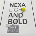 Miniature golf club keychain with a vibrant yellow ball and polished silver metal finish - 4.8cm*3.8cm / Golf Ball Keychain Yellow