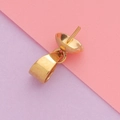 Gancio in acciaio inossidabile placcato oro 18k per ciondoli di perle e gioielli fai da te - Contromaglie per pendenti / Oro rosa