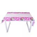Rainbow unicorn themed disposable plastic tablecloth for children's birthday party decor - Dreamy Unicorn Tablecloth