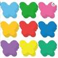 Set of 108 colorful butterfly paper cutouts in nine vibrant shades for DIY decorations - 9 Colors Butterflies / 108 Pcs/Pack