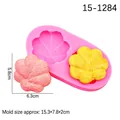Pink seashell silicone mold for DIY soap and candle making, size 15.3x7.8x2cm - Style 1 / Pink