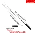 Retractable fishing rod cat wand with 97cm long extendable pole and 55cm fishing line - Black Handle Black Rod 3-Section Telescopic
