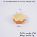 Star-shaped 4cm cream tart crust mold for DIY fake food dessert craft decoration - Scalloped Star Tart Shell