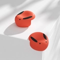 Paraspigoli in silicone a forma di coniglio rosso per la sicurezza dei bambini - Simpatico Coniglio Angolo Rosso Arancio