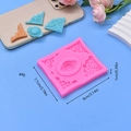 European vintage floral frame silicone mold for cake fondant and DIY baking craft - Exquisite Floral Relief (3)
