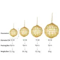 Palline di Natale dorate in filo metallico in quattro dimensioni da 5cm a 8cm per alberi - Pallina di filo cavo glitterata (S) / Oro
