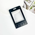 Creative music player style bus card holder in black with clear photo window - No Accessories / Black