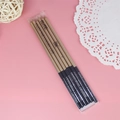6-pack gold and dark blue spiral pencil birthday candles in luxury packaging - A9 Pencil Shape-6PCS / Champagne
