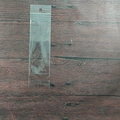 Sacchetto trasparente in plastica per gioielli con foro per appendere e chiusura adesiva - Sacchetto di Imballaggio A-B-C-D-E-F