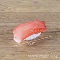 Realistic PVC tuna nigiri sushi model with 6cm length and authentic fish texture - Octopus Sushi (Small) / Red