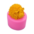 Stampo in silicone rosa a pecora 3D per sapone fatto a mano, candele e argilla - Stile 1 (Forma di Pecora) / Rosa