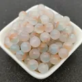 8mm translucent gradient glass beads with orange and blue swirls for DIY jewelry making - 8mm / A17# Yang Yuhuan Style (8MM)