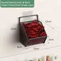 Single Compartment Black