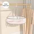 Single-layer thick mesh drying rack for sweaters with 48cm diameter and grey trim - Small 1-Tier 48cm / Grey/White