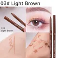 Lápiz delineador de ojos en gel 03 Light Coffee resistente al agua con muestras de piel - 03# Marrón Claro