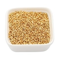 Bulk 14k gold-filled small round metal beads for handmade DIY jewelry making supplies - Crimp Bead / 2mm 100 Pieces / 18K Gold