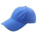 Casquette de baseball bleu roi à séchage rapide avec trous de ventilation au laser - Réglable / Bleu royal