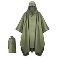 Army Green PU Coated No Pocket