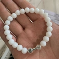 White Dumbbell Silver