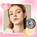 Unicorn Loose Powder in #01 Banana shade for oil control and brightening effect - 01# Banana