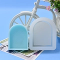 Set di stampi in silicone ad arco per candele e sapone con decorazione a forma di orso - Telaio della Porta ad Arco