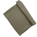 Wrinkled satin chiffon long scarf in elegant khaki taupe color with premium draping texture - 180*70cm / Khaki (14#)