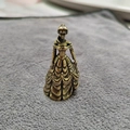 Vintage bronze Beauty and the Beast Belle figurine princess model desktop decor - Classic Lady Style