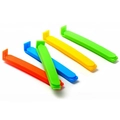 Colorful plastic sealing clips for food snacks in orange, blue, yellow, and green - 11.5cm Sealing Clip / Blue