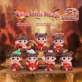 Collectible Nezha series blind box doll with fire lotus and flame mountain background scene - Random / Flame Kid Series-Random 1PC