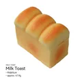 Detailed view of 9x8x5cm slow rebound milk toast squeeze toy with size and weight info - Milk Toast