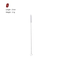 21cm stainless steel cleaning brush with nylon bristles for drinking straws - Paint Brush