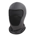 Detail of breathable mesh on dark grey balaclava for cycling and outdoor winter sports - L(58-60cm) / Dark Gray