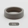 Copertura protettiva grigia in silicone per ruote di valigie con scanalature antiscivolo - Grigio
