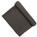 Deep grey pleated satin chiffon scarf with premium smooth texture and elegant drape - 180*70cm / Dark Grey (31#)