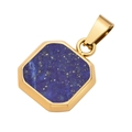 Alleen Hanger Goud/Lapis Lazuli