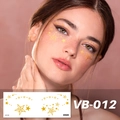 Golden star freckle face tattoo stickers VB-012 for metallic makeup look - Star Freckles (VB-012)