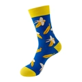 Banana Print-Blue
