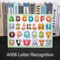 Alphabet wooden peg puzzle featuring 26 animal illustrations for early childhood learning - A006 Alphabet Recognition