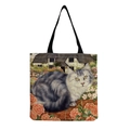 Gatto grigio in villa con giardino (hm2884)