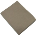 Taupe mercerized cotton jersey headscarf folded on a clean white background - 30 Taupe