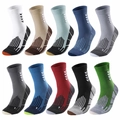 Pack of 10 pairs of crew athletic socks with arch support in assorted color patterns - Crew Socks / Multicolor