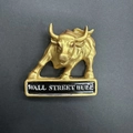 Resin Wall Street Bronze Bull-medium
