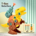 DIY take apart T-Rex dinosaur egg toy with screwdriver and suction cup arrows - Tyrannosaurus Rex (OPP Bag)