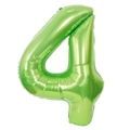 Número 4 Verde fruta