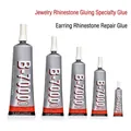 Five pack of B-7000 clear multi-purpose strong glue tubes with 25ml medium viscosity - B-7000 Transparent Jewelry Glue